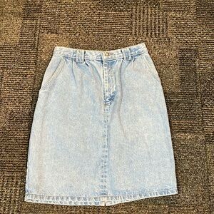 Crossroads Size 10 Blue Jean Skirt
